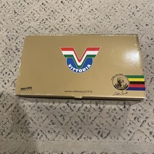 Scarpa ciclismo bici uomo VITTORIA 1976 classica suola carbonio taglia 41 US 8,5 spedizione gratuita