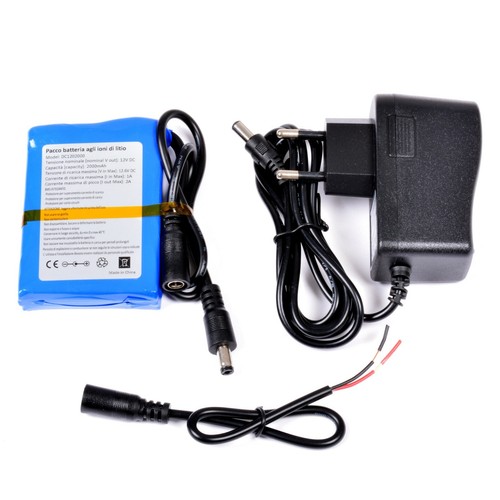 Pacco batteria litio volt - pacco, 12