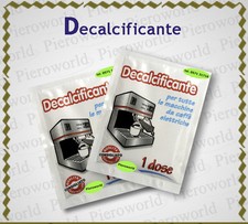 5 DECALCIFICATORI PULIZIA MACCHINE CAFFE' DECALCIFICANTE ILLY NESPRESSO LAVAZZA
