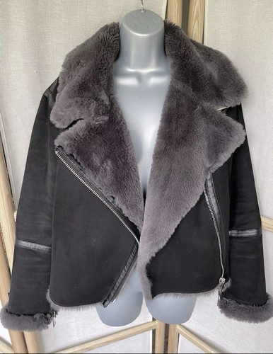 Zara nero con - , pelliccia