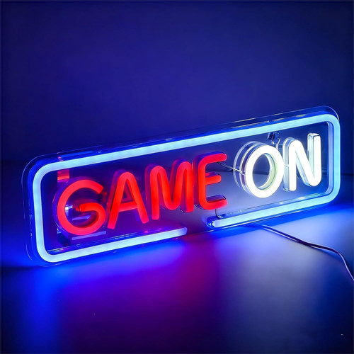 Insegne neon game - al,