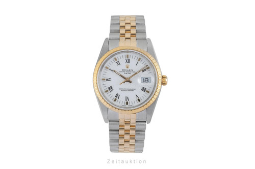 Rolex date white - date, 34