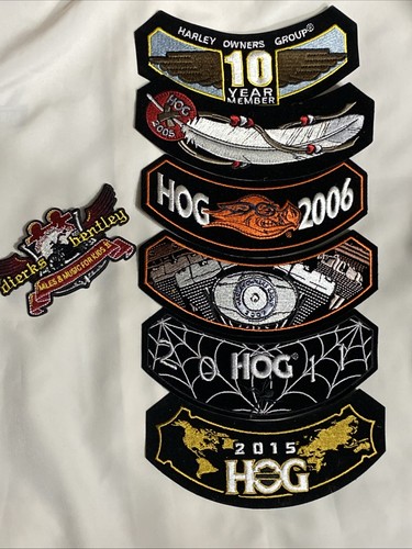 Harley davidson patches yr - davidson, 10