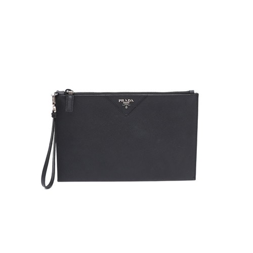 Prada pochette medium cuir - en,