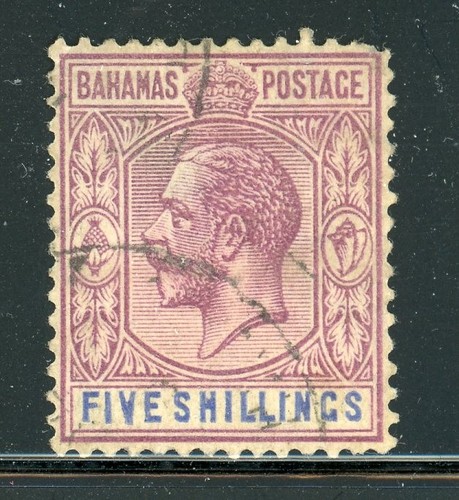 Bahamas sg88 usato 1912 19 - 55,
