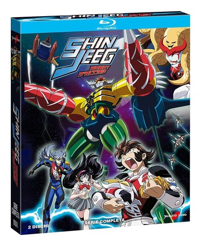 Blu ray shin jeeg robot - blu-ray,