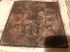 Antico Disegno ,carta,Anatomia