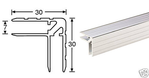 Angolare doppio alluminio - angolare,