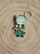 🍀 One Piece Zorro Portachiavi Portachiavi Anime 