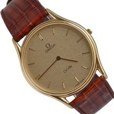 Omega De Ville Classic 32 mm quadrante champagne ultrasottile placcato quarzo