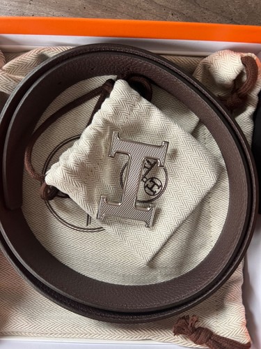 Hermes noir chocolat - hermes, togo/box