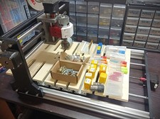 GRBL control CNC 3018 (3040) kit incisione laser e fresa cnc con utensili vari