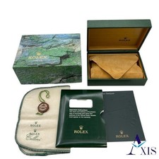 Rolex Watch Box Green Leather