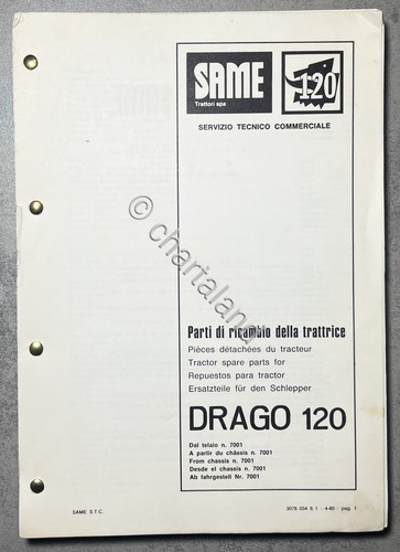 Catalogo parti ricambio - di,