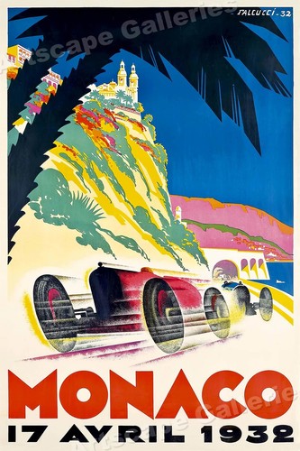 Poster auto corsa gran - auto, da