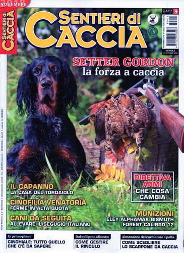 Sentieri caccia 2018 - caccia,