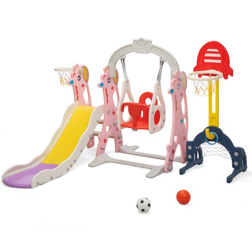 Altalena scivolo per bambini - , 6