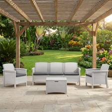 Salotto da Giardino Divano 3