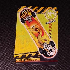 [T038] TRICK POWER CARTA SKATE #31 GOLD WARRIOR 
