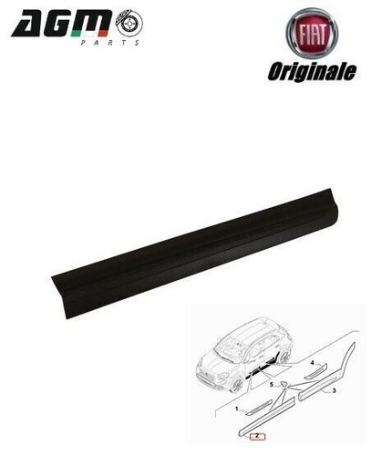 Modanatura fascia nera - fascia, porta