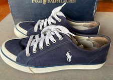 scarpe uomo POLO RALPH LAUREN sneakers blu bianco 44 man shoes 