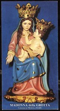 santino - holy card MADONNA DELLA GROTTA-PRAIA A MARE