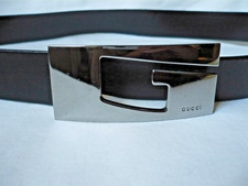 Cintura Gucci nera, design