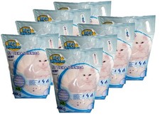 LETTIERA GATTO SILICIO 【30LITRI】【8 BUSTE DA 3.8L 】Lettiera per Gatti a Lunga