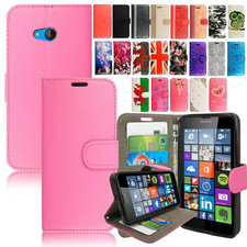 Custodia portafoglio flip per Microsoft Lumia 532 535 540 550 640 650 950XL cover pelle