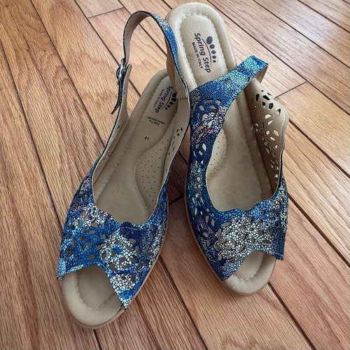 Sandali con zeppa - spring, step