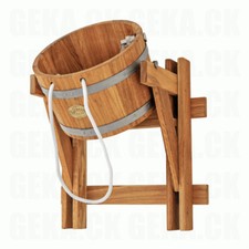  Secchio bagno sauna legno