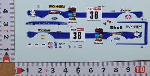 Decals ford escort mki - decals,