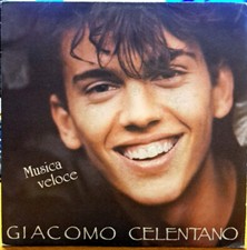 Disco vinile 45 giri Giacomo Celentano " Musica veloce " CGD 1989
