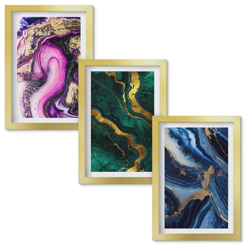 Set quadro con cornice - , camera