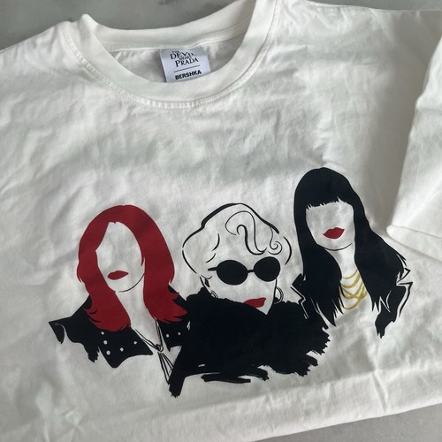 Shirt girocollo bershka - t-shirt,