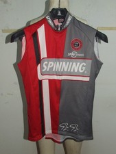 MAGLIA SHIRT MAILLOT CICLISMO CYCLISM BICI SPINNING SMANICATO (1833) tg. S