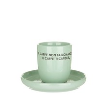 Tazzina caffè con piattino