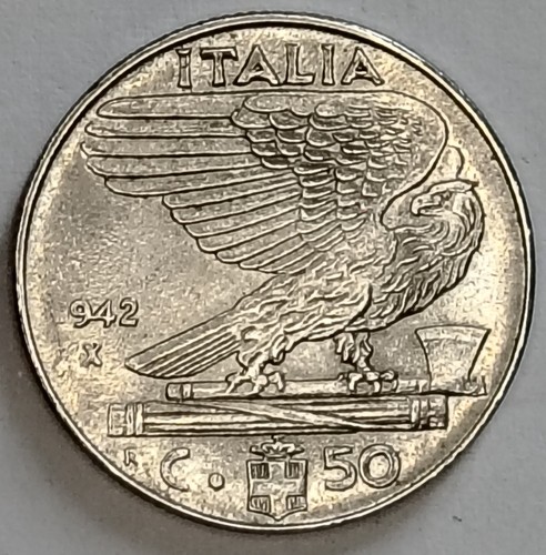 Regno italia 50 centesimi - 50,