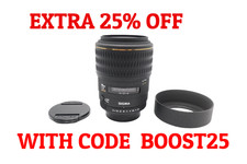 Sigma 105 mm obiettivo macro f/2.8 EX DG, primo piano, attacco Pentax K, V.G. RICONDIZIONATO