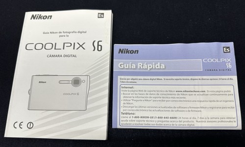 Nikon coolpix s6camera manuale - nikon,