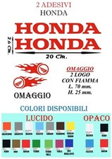2 AdesivI HONDA + 2 OMAGGI