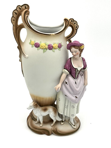 Vaso tedesco bavarese dipinto