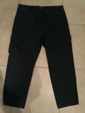 lotto 102b pantaloni uomo cotone blu RIFLE SPIRIT KHAKI'S tg.54