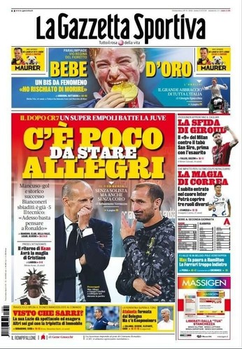 Gazzetta dello sport 21 - dello, 29/08/21