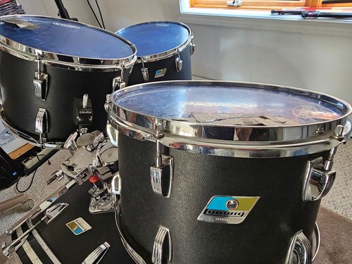 Ludwig drum set vintage 5 - ludwig,