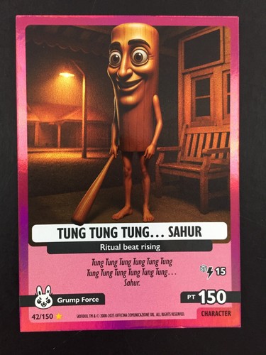 Tung sahur card - tung,