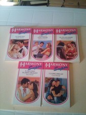 Libri Harmony Super lotto 5 romanzi del 1998 numeri 78 79 80 81 82