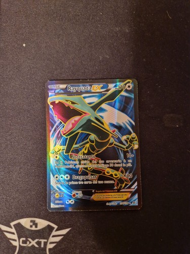 Carta pokemon rayquaza ex - carta,