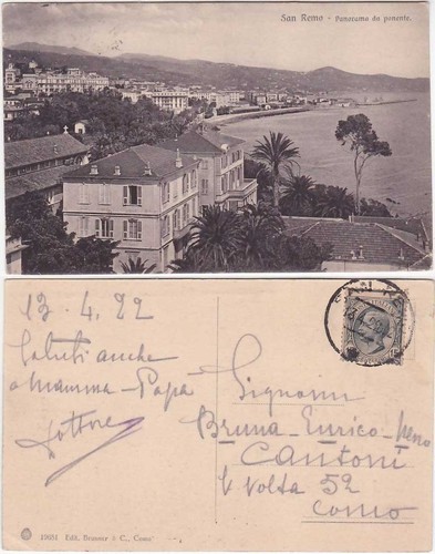 Sanremo imperia panorama - sanremo,
