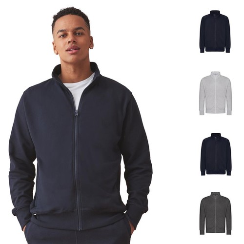 Felpa uomo full - zip, giubbino